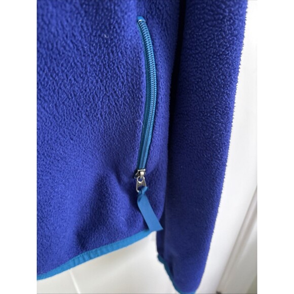 GUC VTG 90s Patagonia R2 Synchilla Fleece Blue Zip Up Jacket Women’s Sz XS USA - Picture 4 of 9